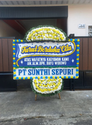 Papan Bunga Duka di Bungatan